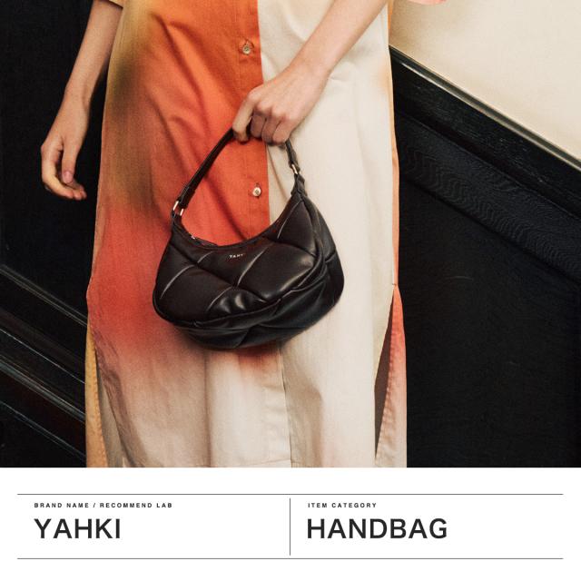 商品レビューで＋5％】ヤーキ ハンドバッグ レディース 小さめ YAHKI