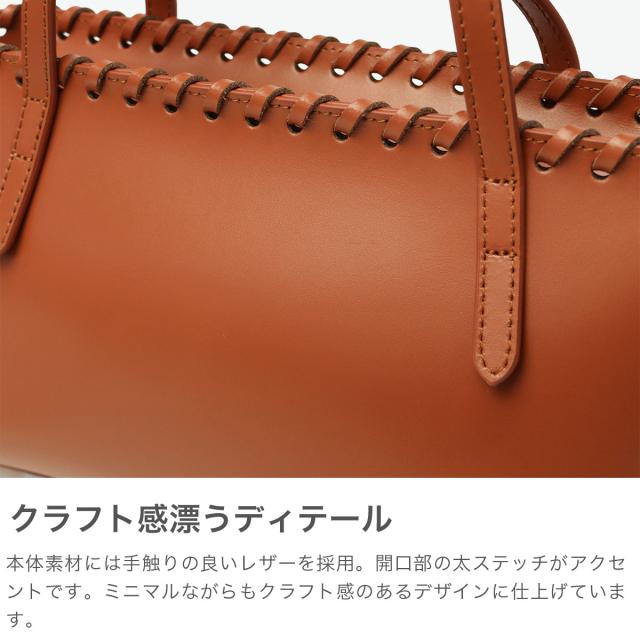 【商品レビューで＋5％】ヤーキ ハンドバッグ トートバッグ 小さめ YAHKI ブランド 手持ち 肩掛け 革 軽量 軽い A5 横型 レザー 床革 W FACE SHOULDER BAG YH-764_3