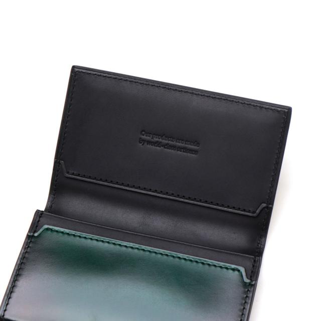 【商品レビューで＋5％】ユハク 名刺入れ メンズ レディース 男性用 女性用 本革 yuhaku 本革 革 レザー 日本製 ブランド 薄型 おしゃれ カードケース 高級感 上品 大人  Du Monde コードバン YAC161 商品レビューで＋5％】ユハク 名刺入れ メンズ レディース 男性用 女性