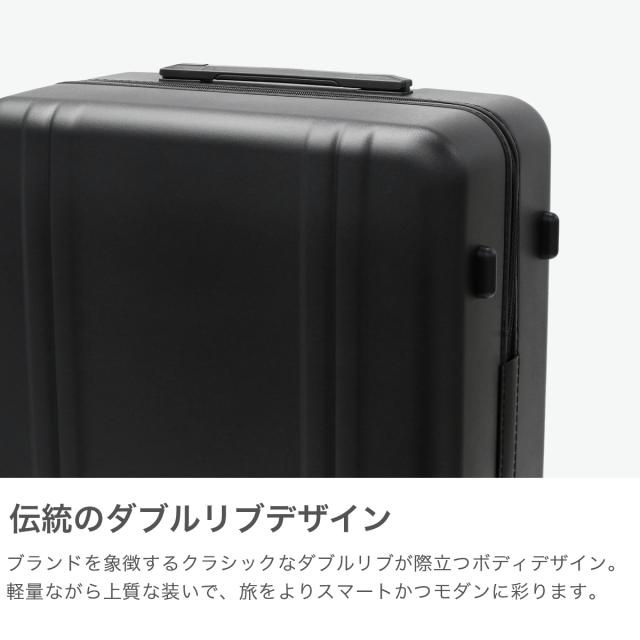 【商品レビューで＋5％】【正規品10年保証】ゼロハリバートン スーツケース Mサイズ ZERO HALLIBURTON 67L 軽量 双輪 静音 出張 旅行 ビジネス ブランド 6〜7泊 81365_2