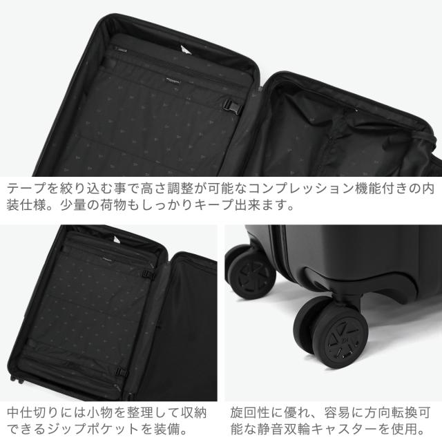 【商品レビューで＋5％】【正規品10年保証】ゼロハリバートン スーツケース Mサイズ ZERO HALLIBURTON 67L 軽量 双輪 静音 出張 旅行 ビジネス ブランド 6〜7泊 81365_4
