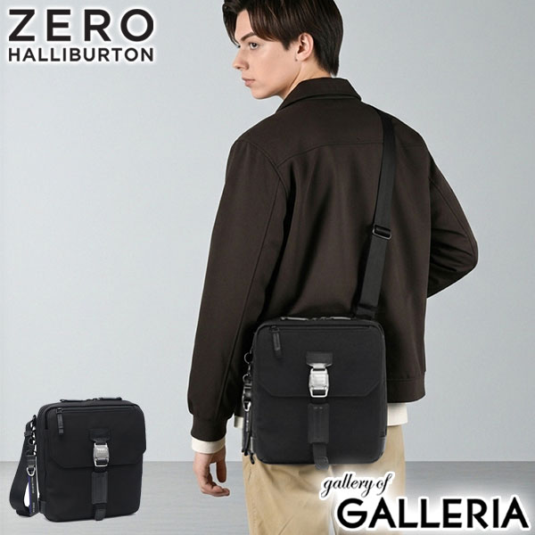 【商品レビューで＋5％】【正規品5年保証】 ゼロハリバートン ショルダーバッグ メンズ ZERO HALLIBURTON 撥水 6L ZLM Vertical Shoulder Bag 81512