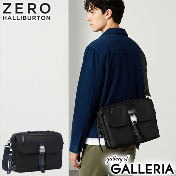【商品レビューで＋5％】【正規品5年保証】 ゼロハリバートン ショルダーバッグ メンズ ZERO HALLIBURTON 10L ZLM Horizontal Shoulder Bag 81513