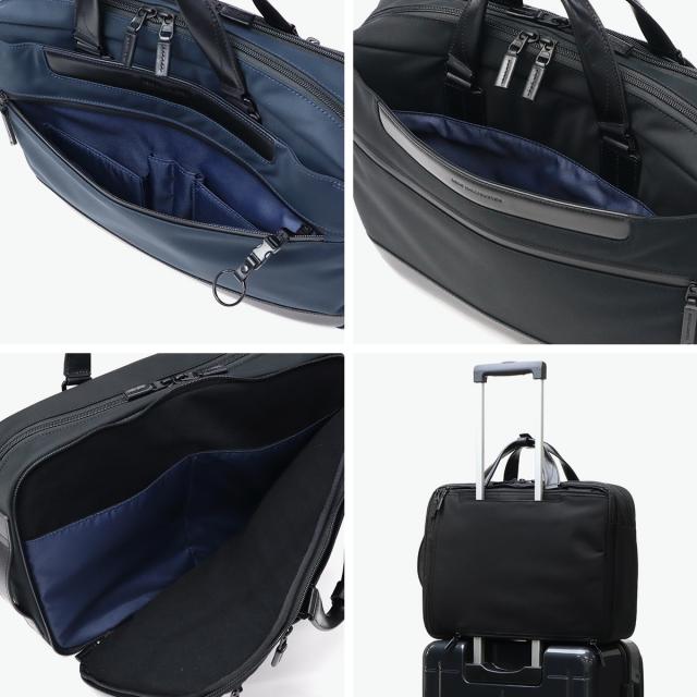 【商品レビューで＋5％】【正規品5年保証】ゼロハリバートン 2WAYブリーフケース メンズ ブランド 軽量 ZERO HALLIBURTON 出張 通勤 PC収納 自立 A4 16L 81535_5