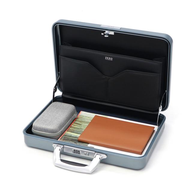 【美品】ゼロハリバートン アタッシュケース アルミ　クリアハンドル A4収納可 ZERO HALLIBURTON（ゼロハリバートン） 最大51%☆12/25〜 正規品5年