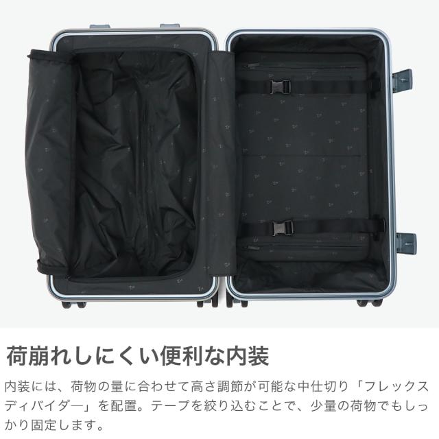 最大30%還元★5/3限定｜【商品レビューで＋5％】【正規品10年保証】ゼロハリバートン スーツケース 機内持ち込み ZERO HALLIBURTON アルミ フレームタイプ キャリーケース TSAロック 34L 94452_4