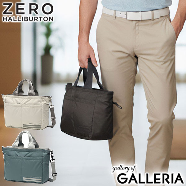 【商品レビューで＋5％】【正規品5年保証】 ゼロハリバートンゴルフ トートバッグ メンズ レディース ファスナー付き 小さめ ZERO HALLIBURTON GOLF ブランド 2WAY 85003