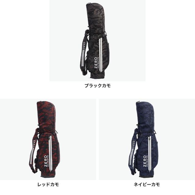 ZERO HALLIBURTON キャディバッグ（ブラックカモ） ZERO HALLIBURTON（ゼロハリバートン） 最大43%☆12/25〜 正規品1年