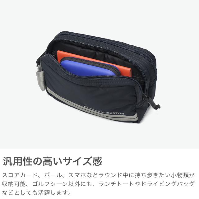 【商品レビューで＋5％】【正規品5年保証】 ゼロハリバートンゴルフ ポーチ ゴルフ 小物入れ ZERO HALLIBURTON GOLF Cart Pouch 85018_2