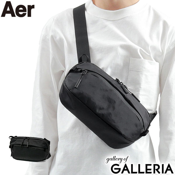 【商品レビューで＋5％】エアー ボディバッグ Aer Travel Collection Day Sling 3 X-PAC ショルダーバッグ 斜めがけ 3L 横型 撥水 メンズ