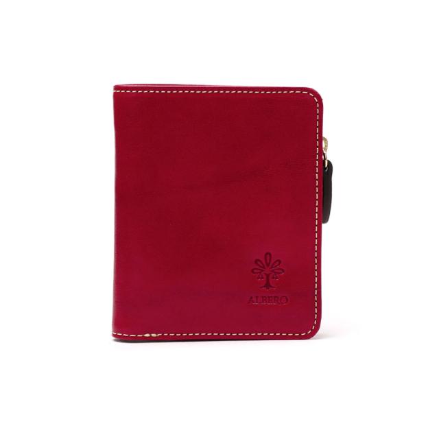 最大30%還元★5/3限定｜【商品レビューで＋5％】アルベロ 財布 ALBERO 二つ折り 二つ折り財布 PIERROT ピエロ 小銭入れ 縦型 薄い 本革 革 レザー 6434_7