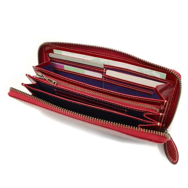 商品レビューで＋5％】アルベロ 長財布 ALBERO 財布 本革 ラウンド