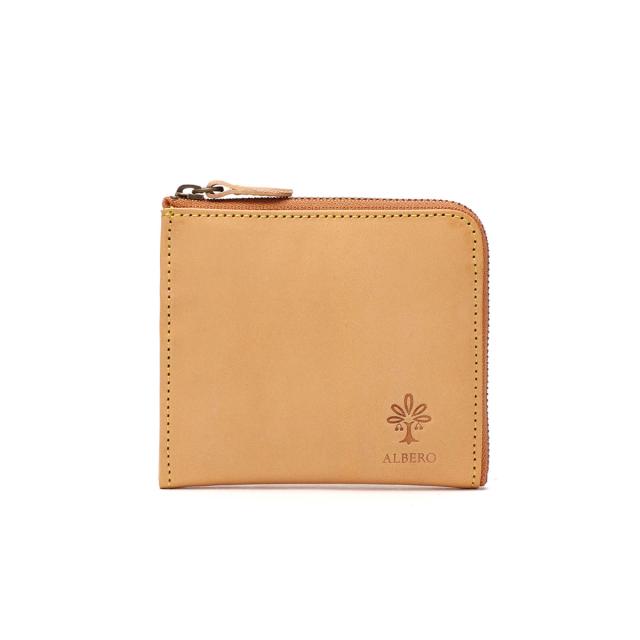 【商品レビューで＋5％】アルベロ 財布 ALBERO NATURE ナチュレ ミニ財布 小さめ L字ファスナー 小銭入れあり 日本製 レディース 5334_2
