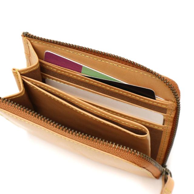 【商品レビューで＋5％】アルベロ 財布 ALBERO NATURE ナチュレ ミニ財布 小さめ L字ファスナー 小銭入れあり 日本製 レディース 5334_11