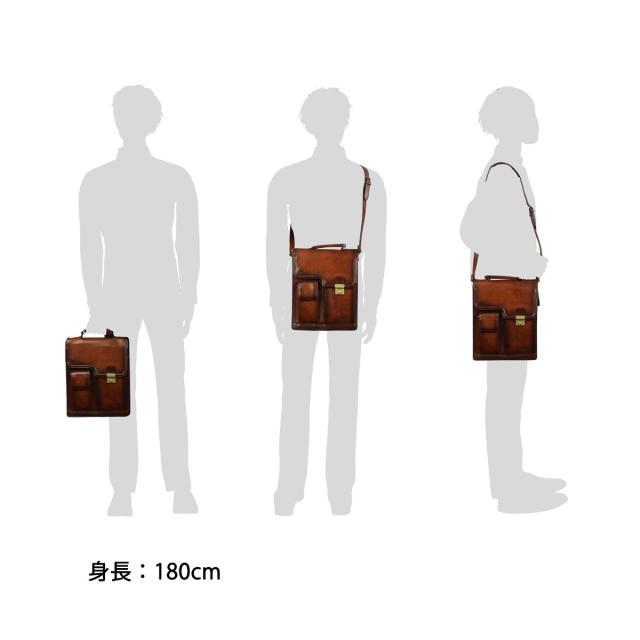 最大30%還元★5/3限定｜【商品レビューで＋5％】青木鞄 ショルダーバッグ AOKI ラガード Lugard G3 斜めがけ　メンズ レザー 本革 A4 5221_3