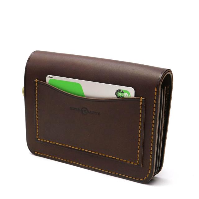 【商品レビューで＋5％】アーツアンドクラフツ 二つ折り財布 ELBAMATT ACC NEW BILLFOLD CASE ミニ財布 本革 レザー 最大30%還元☆1/3限定｜【商品レビューで＋5％】アーツアンドクラフツ