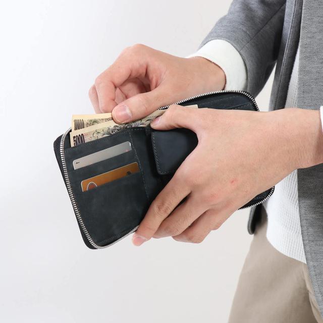【商品レビューで＋5％】アーツアンドクラフツ 財布 ARTS&CRAFTS CORDOVAN ACC ROUND-ZIP BILLFOLD WALLET_5