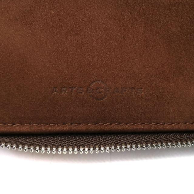 【商品レビューで＋5％】アーツアンドクラフツ 財布 ARTS&CRAFTS CORDOVAN ACC ROUND-ZIP BILLFOLD WALLET_19