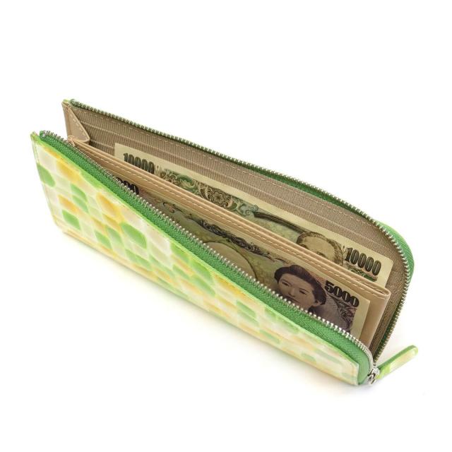 【商品レビューで＋5％】アルカン 長財布 Arukan メテオール L字ファスナー長財布 エナメルレザー レディース 1212-612 商品レビューで＋5％】アルカン 長財布 Arukan メテオール L字