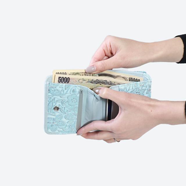 【商品レビューで+5%】アルカン 財布 Arukan クレア 二つ折り財布 コンパクト 本革 レザー 花柄 レディース 日本製 1411-674の通販は 【商品レビューで+5%】アルカン 財布 Arukan クレア 二つ折り財布 コンパクト 本革 レザー 花柄 レディース 日本製 1411-674の通販は