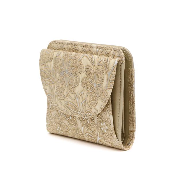 【商品レビューで+5%】アルカン 財布 Arukan クレア 二つ折り財布 コンパクト 本革 レザー 花柄 レディース 日本製 1411-674の通販は 【商品レビューで+5%】アルカン 財布 Arukan クレア 二つ折り財布 コンパクト 本革 レザー 花柄 レディース 日本製 1411-674の通販は