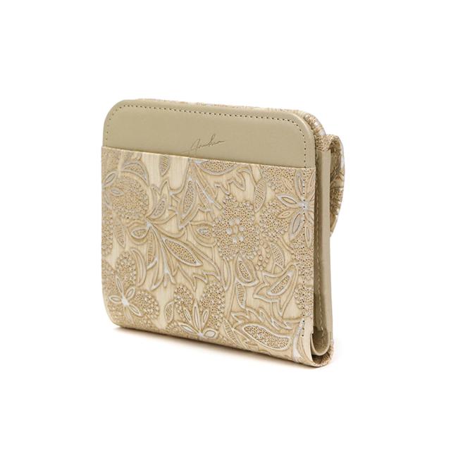 【商品レビューで+5%】アルカン 財布 Arukan クレア 二つ折り財布 コンパクト 本革 レザー 花柄 レディース 日本製 1411-674の通販は 【商品レビューで+5%】アルカン 財布 Arukan クレア 二つ折り財布 コンパクト 本革 レザー 花柄 レディース 日本製 1411-674の通販は