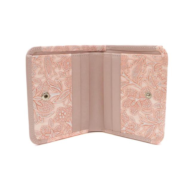 【商品レビューで+5%】アルカン 財布 Arukan クレア 二つ折り財布 コンパクト 本革 レザー 花柄 レディース 日本製 1411-674の通販は 【商品レビューで+5%】アルカン 財布 Arukan クレア 二つ折り財布 コンパクト 本革 レザー 花柄 レディース 日本製 1411-674の通販は