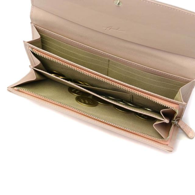 最大30%還元★5/3限定｜【商品レビューで＋5％】アルカン 長財布 Arukan クレア かぶせ 本革 花柄 型押し 日本製 レディース 1417-620_9