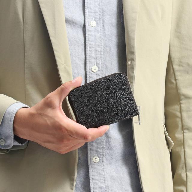 【商品レビューで＋5％】L.E.D.BITES エルイーディーバイツ RAY ケース エイ革 小銭入れ メンズ LEDバイツ B-2332