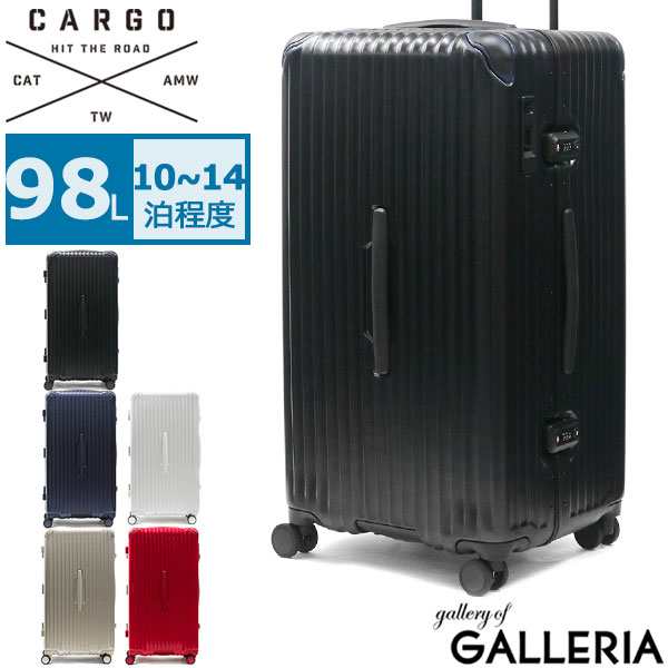 【商品レビューで＋5％】【正規品2年保証】カーゴ スーツケース CARGO Lサイズ キャリーケース AiR SPORTS 98L 10泊 14泊 TRIO CAT88SSR