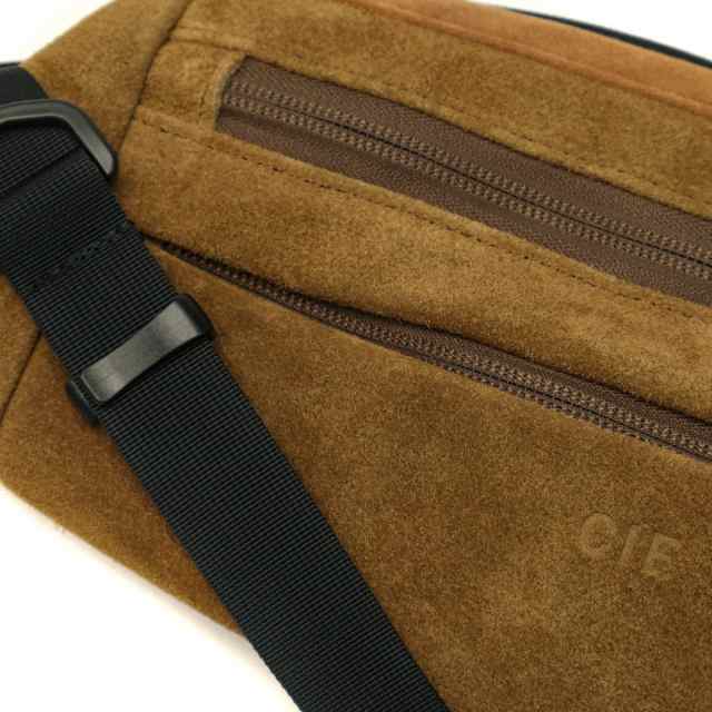 【商品レビューで＋5％】CIE ボディバッグ シー ウエストポーチ MONEY BAG-03 WATERPROOF SUEDE マネーバッグ 日本製 032002