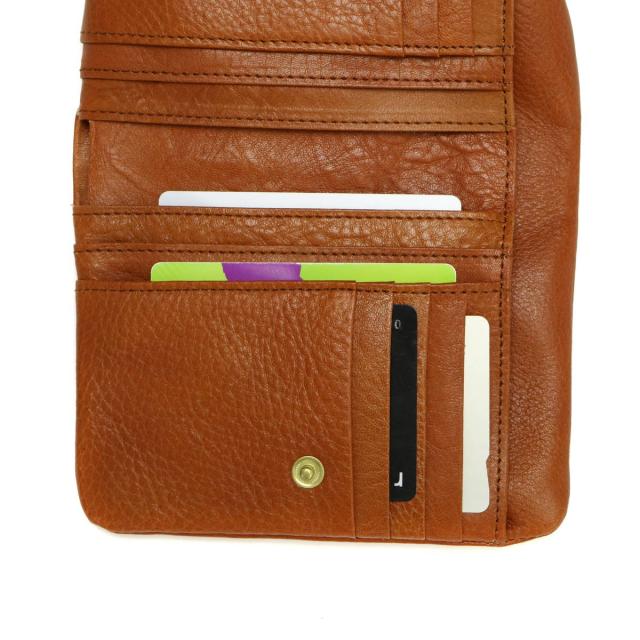 商品レビューで＋5％】クレドラン 財布 CLEDRAN 二つ折り がま口 二