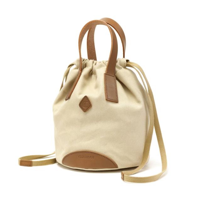 【商品レビューで＋5％】クレドラン 巾着バッグ CLEDRAN HABI PURSE BAG トートバッグ コンパクト 軽量 帆布 日本製 レディース CL-3303