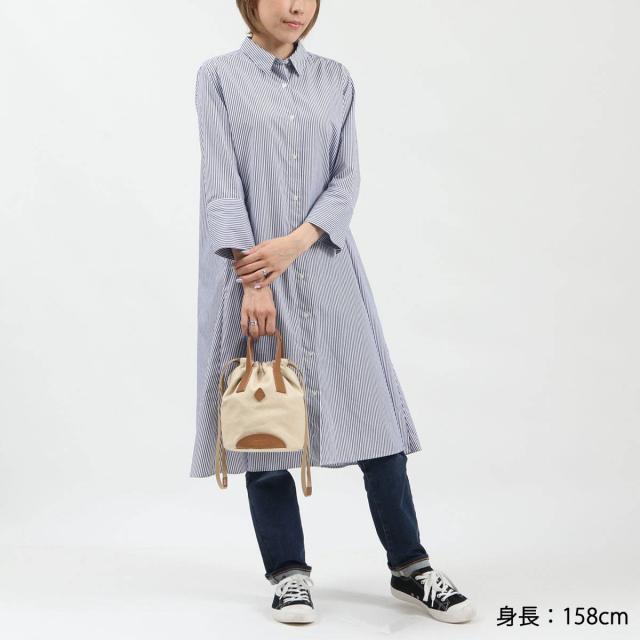 【商品レビューで＋5％】クレドラン 巾着バッグ CLEDRAN HABI PURSE BAG トートバッグ コンパクト 軽量 帆布 日本製 レディース CL-3303