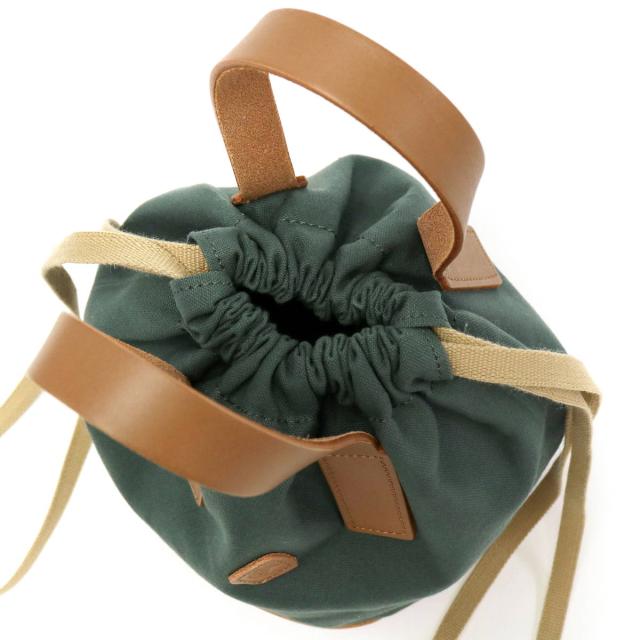 【商品レビューで＋5％】クレドラン 巾着バッグ CLEDRAN HABI PURSE BAG トートバッグ コンパクト 軽量 帆布 日本製 レディース CL-3303