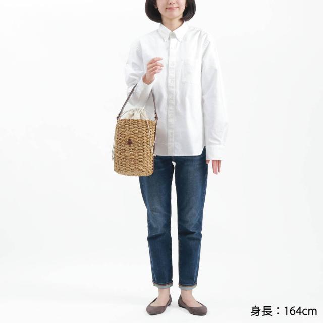 最大30%還元★5/3限定｜【商品レビューで＋5％】クレドラン トートバッグ CLEDRAN HAND＆WORK HAND WOVEN BASKET かごバッグ ハンド＆ワーク A5 CL3387_10