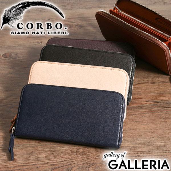 【商品レビューで＋5％】コルボ CORBO 財布 コルボ ラウンドファスナー 長財布 メンズ corbo. GOAT ゴート 1LJ-1304
