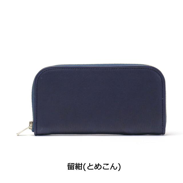 【商品レビューで＋5％】【セール40％OFF】【当店限定 コラボモデル】クランプ ラウンドファスナー長財布 Cramp 天然本藍染革 SKM-G001_4
