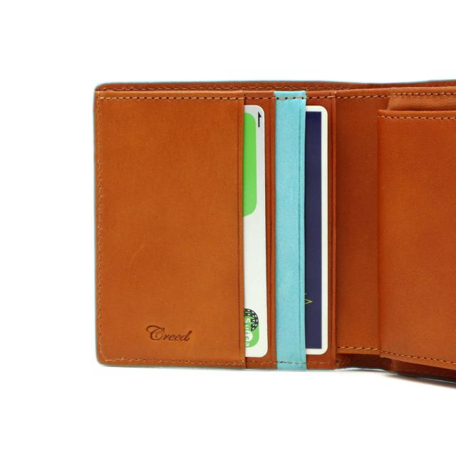5％OFFクーポン】【商品レビューで＋5％】クリード 財布 Creed 二