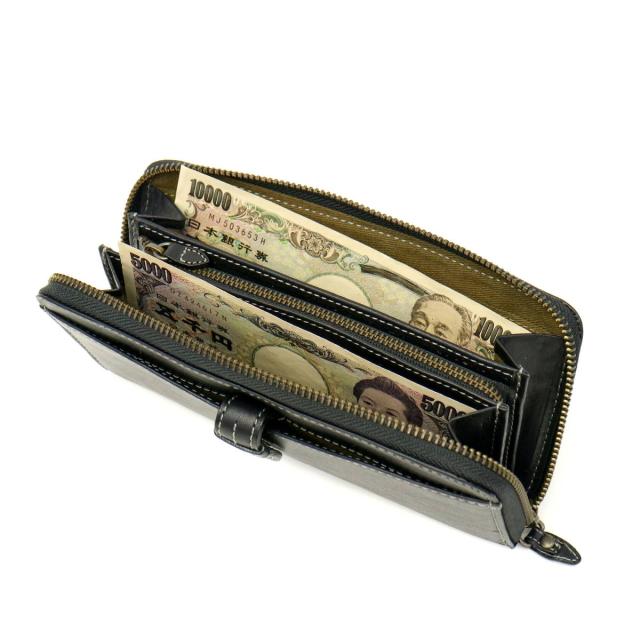 【商品レビューで＋5％】【ダコタ限定小物プレゼント】ダコタ Dakota クラプトン 長財布 ラウンドファスナー レディース 0035123(0030123、0031523)_10