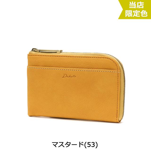 【商品レビューで＋5％】【ダコタ限定小物プレゼント】ダコタ ミニ財布 Dakota ラルゴ 財布 L字ファスナー 小銭入れ 本革 薄型 レディース 0035880 0030580_5