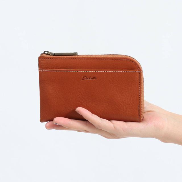 【商品レビューで＋5％】【ダコタ限定小物プレゼント】ダコタ ミニ財布 Dakota ラルゴ 財布 L字ファスナー 小銭入れ 本革 薄型 レディース 0035880 0030580_10
