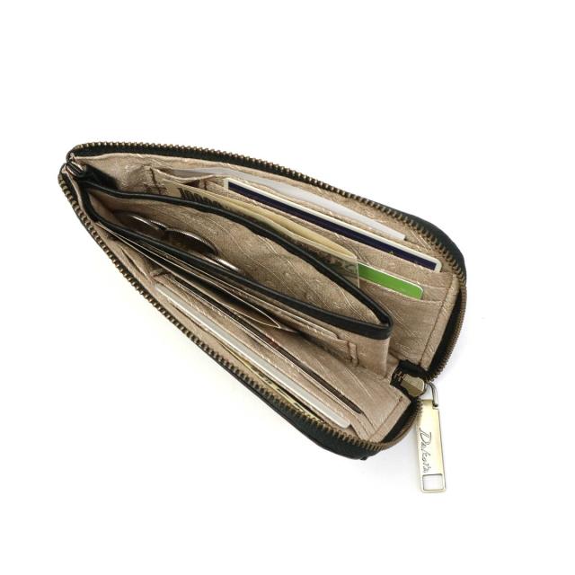 【商品レビューで＋5％】【ダコタ限定小物プレゼント】ダコタ ミニ財布 Dakota ラルゴ 財布 L字ファスナー 小銭入れ 本革 薄型 レディース 0035880 0030580_11