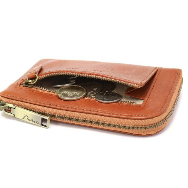 【商品レビューで＋5％】【ダコタ限定小物プレゼント】ダコタ ミニ財布 Dakota ラルゴ 財布 L字ファスナー 小銭入れ 本革 薄型 レディース 0035880 0030580_12