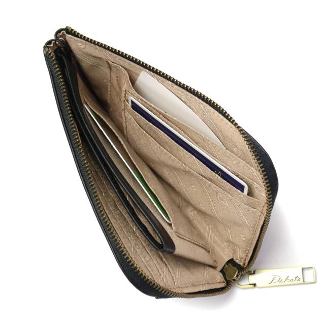 【商品レビューで＋5％】【ダコタ限定小物プレゼント】ダコタ ミニ財布 Dakota ラルゴ 財布 L字ファスナー 小銭入れ 本革 薄型 レディース 0035880 0030580_15