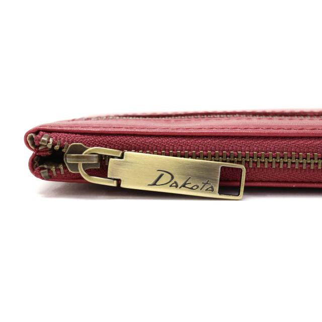 【商品レビューで＋5％】【ダコタ限定小物プレゼント】ダコタ ミニ財布 Dakota ラルゴ 財布 L字ファスナー 小銭入れ 本革 薄型 レディース 0035880 0030580_17
