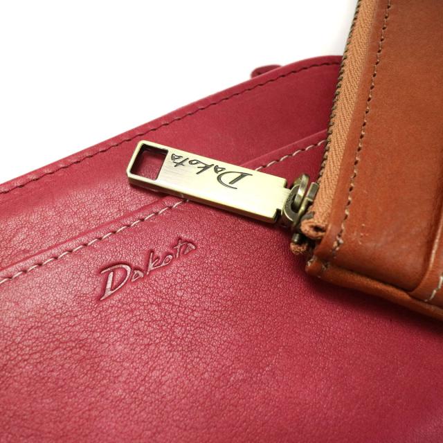 【商品レビューで＋5％】【ダコタ限定小物プレゼント】ダコタ ミニ財布 Dakota ラルゴ 財布 L字ファスナー 小銭入れ 本革 薄型 レディース 0035880 0030580_18