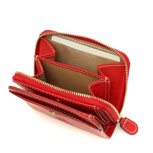 【商品レビューで＋5％】【ダコタ限定小物プレゼント】ダコタ 財布 Dakota 二つ折り財布 コラッジョ 本革 コンパクト 小さめ レディース ブランド 0036440_15
