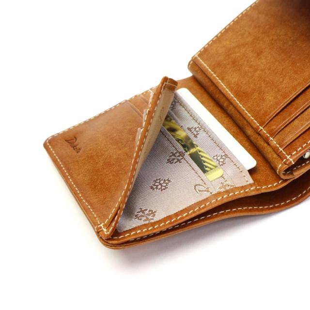 【商品レビューで＋5％】【ダコタ限定小物プレゼント】ダコタ 財布 Dakota 二つ折り がま口 二つ折り財布 コラッジョ 本革 コンパクト 小さめ 0036441_11