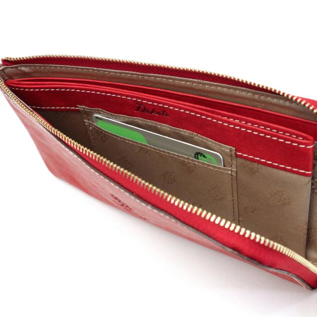 【商品レビューで＋5％】【ダコタ限定小物プレゼント】ダコタ 長財布 Dakota 財布 L字ファスナー L字ファスナー長財布 コラッジョ 本革 レディース 0036443_13